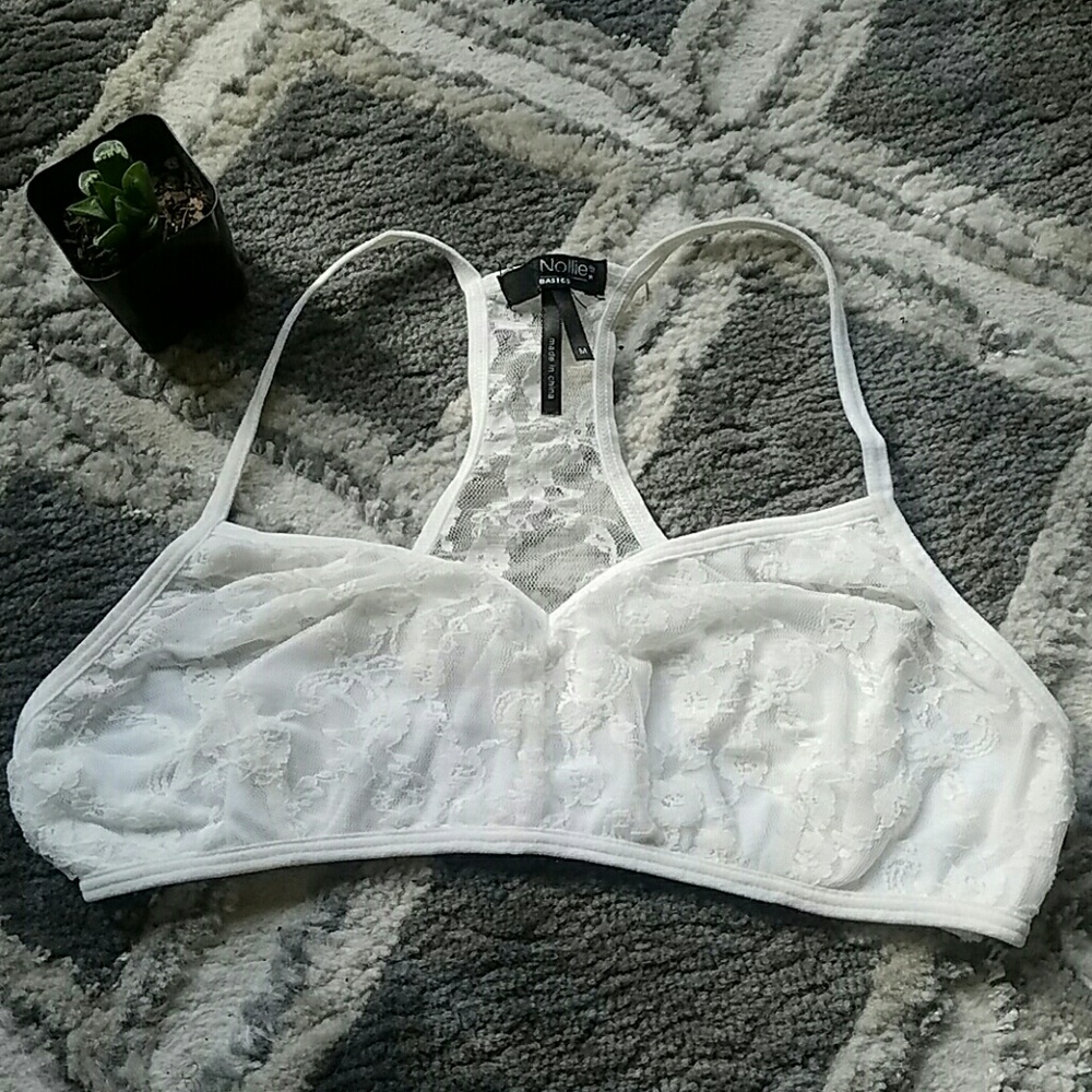 NWOT Nollie Basics Lace Bralette